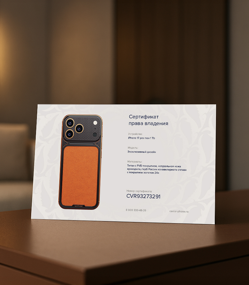 Подарочный сертификат на модель Сертификат на выбранную<br> модель или сумму