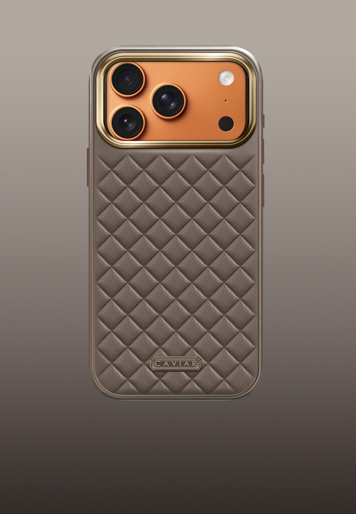 Чехол с оранжевым корпусом Latte