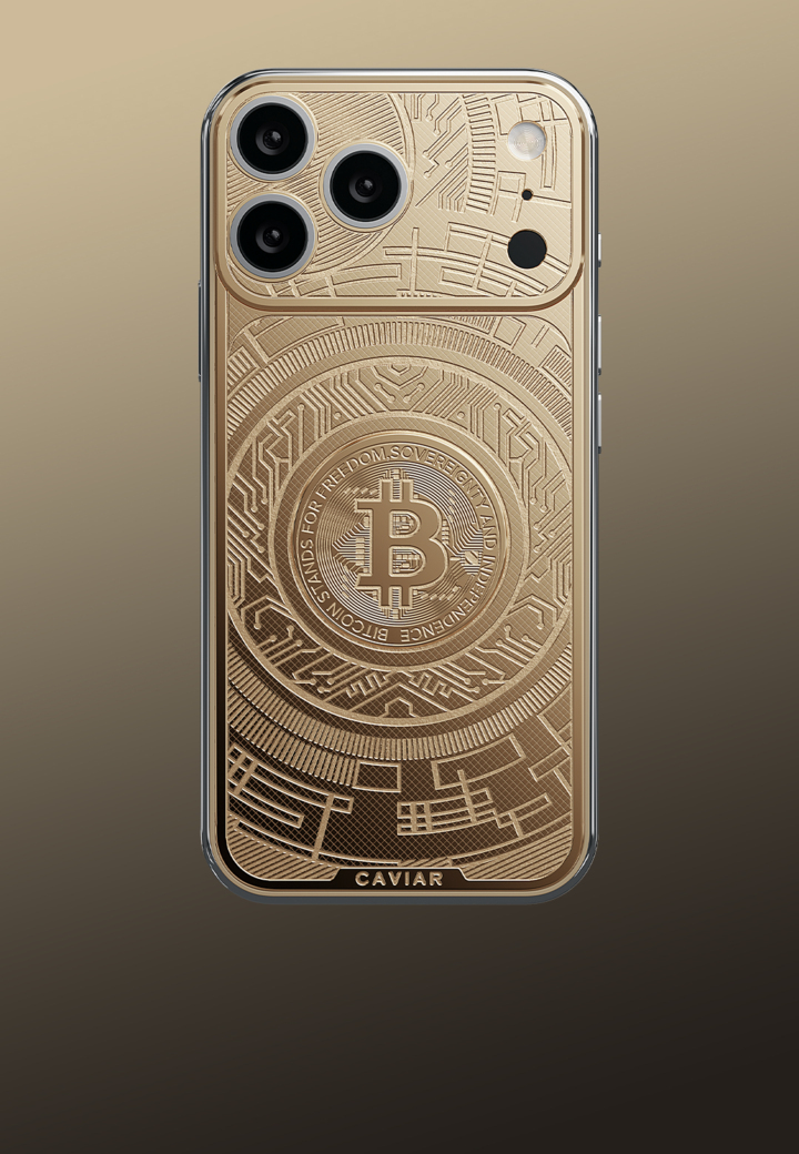 Идея дизайна Bitcoin 18K