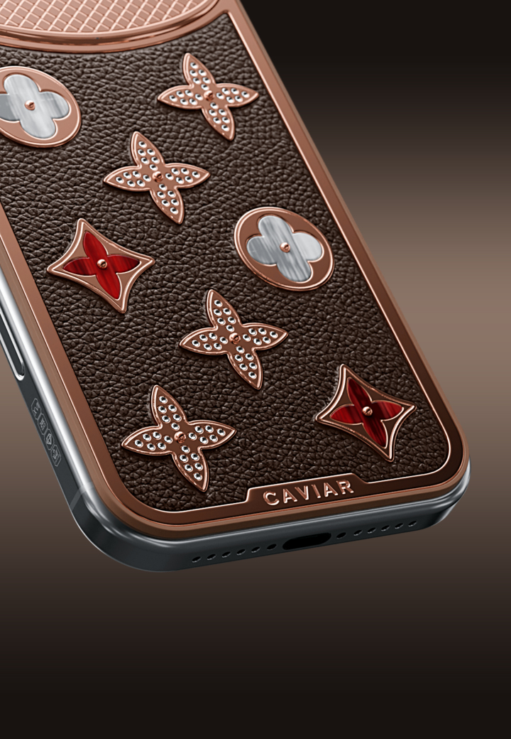 Цветы и рамка Caramel