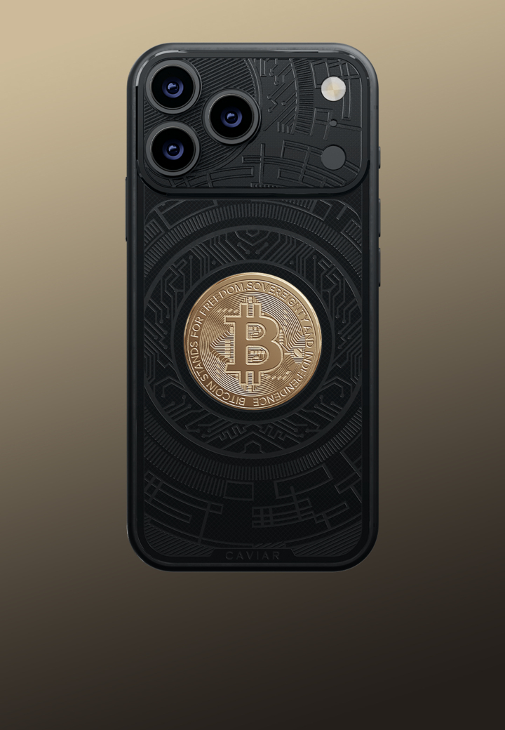 Идея дизайна Bitcoin Black Edition