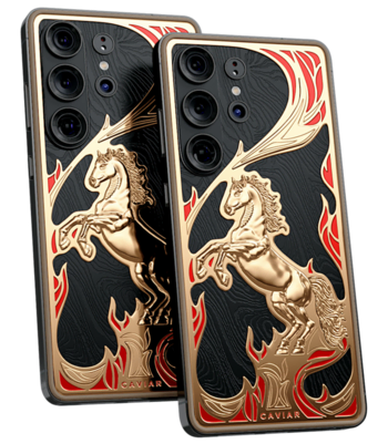 Кастом Samsung S26 Ultra Огненная Лошадь