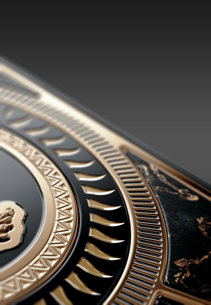 Узор из эмали Сокол