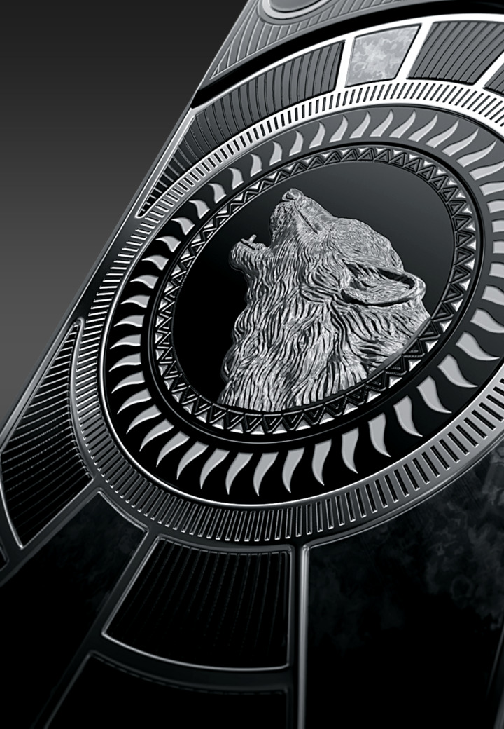 Барельеф Зов Волка