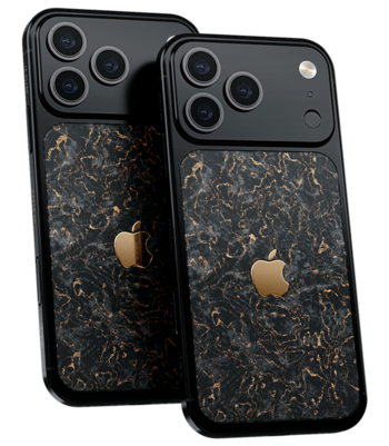 Легкий Кастом iPhone 17/18 Pro/Pro Max  Золотое Яблоко
