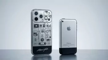 Модель Jobs распродана: Caviar представил серию iPhone 17 Pro с фрагментом материнской платы iPhone 2G